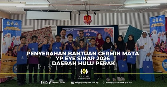 PENYERAHAN BANTUAN CERMIN MATA YP EYE SINAR 2026, DAERAH HULU PERAK