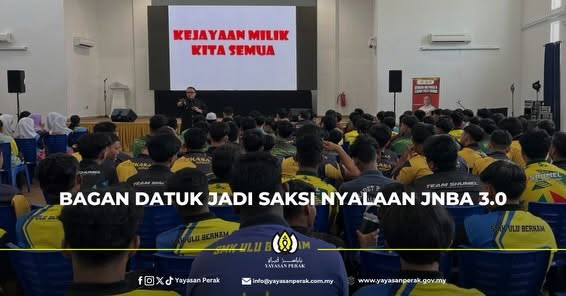 Gegaran SPM 2026 Bermula! Bagan Datuk Jadi Saksi Nyalaan JNBA 3.0!