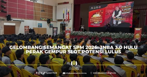 Gelombang Semangat SPM 2026: JNBA 3.0 Hulu Perak Gempur Slot Potensi Lulus!