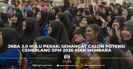 JNBA 3.0 Hulu Perak: Bara Semangat Calon SPM 2026 Kian Membara!