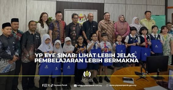 YP Eye Sinar: Lihat Lebih Jelas, pembelajaran Lebih Bermakna